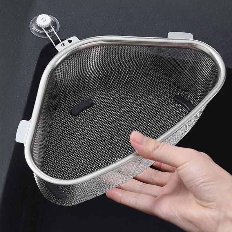 Kitchen Sink Drain Basket Stainless Steel-HA01350-Veeddydropshipping