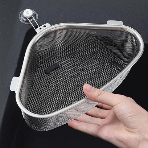 Kitchen Sink Drain Basket Stainless Steel-HA01350-Veeddydropshipping