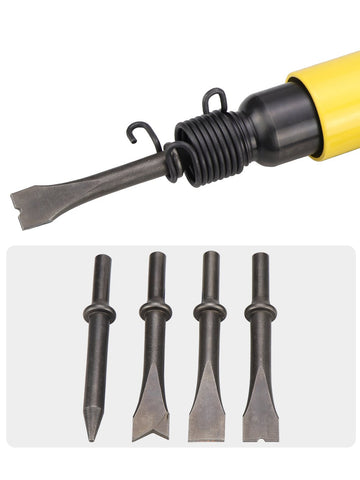 Air Hammer Professional Handheld Tools with 4 Chisels set-TI00019-Veeddydropshipping