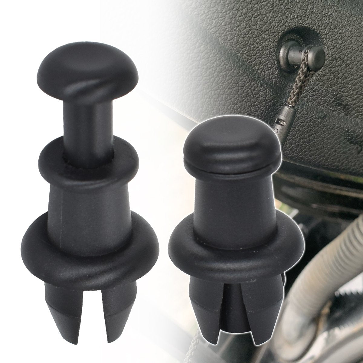 Trunk Parcel Shelf Tray Strap String Clips Hook Tonneau-AM01341-Veeddydropshipping
