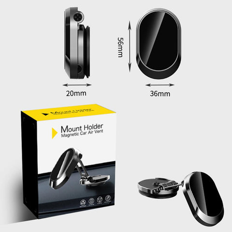 2022 Magnetic Car Phone Holder Magnet Smartphone Mobile Stand Cell GPS Support-PA00630-Veeddydropshipping