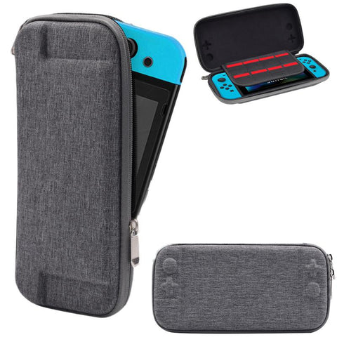 Super Slim Carrying Bag for Nintendo Switch Console Tailor Made Cutouts -CE01440-Veeddydropshipping
