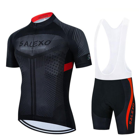 Summer Cycling Jersey Cycling Short Sleeve Breathable Suit Quick Drying Maillot -OS01062-Veeddydropshipping