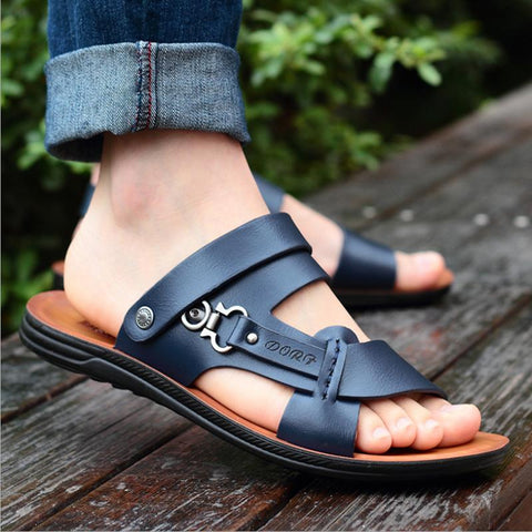 Men&#39;s Open Toe Sandals Fashion Trend Beach Shoes-BS01541-Veeddydropshipping