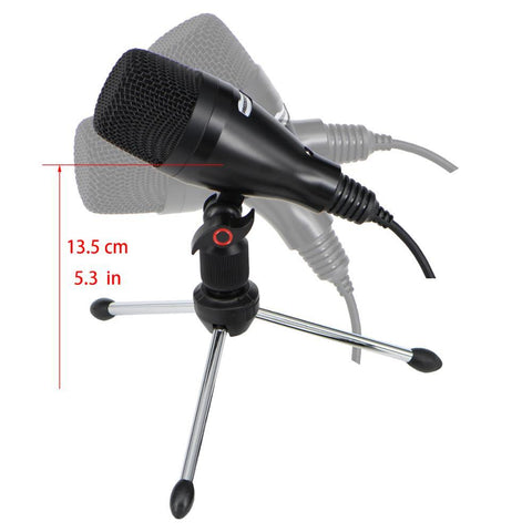 USB Microphone Cardioid Electret Recording With Tripod  for Podcast Computer -CE01241-Veeddydropshipping