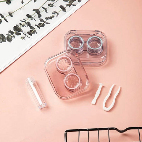 Contact Lenses Case with Wearing Tools Lens Box-BH00827-Veeddydropshipping