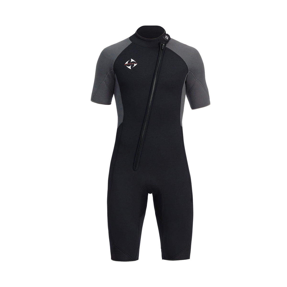 Men 3mm Shorty Wetsuit Full Body Surf Diving Suit Male Thick Thermal Neoprene -OS00053-Veeddydropshipping