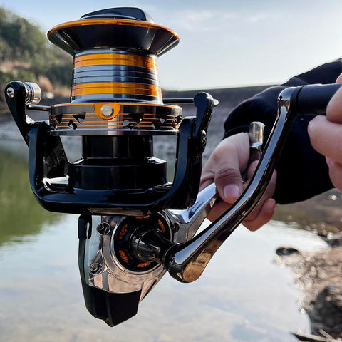 Fishing reel 12000 10000 9000 Metail line cup 30KG Max Drag Long Shot Saltwater -OS00472-Veeddydropshipping