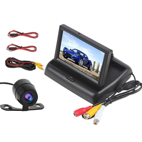 LCD Car Rearview Monitor Display Car Rear View Camera Reversing-AM00694-Veeddydropshipping