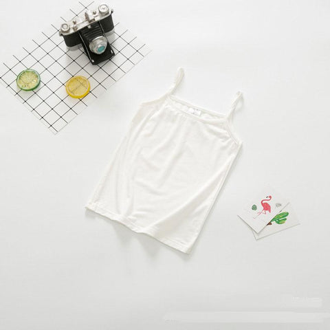 Kids T-Shirt Summer Infant Girl Sleeveless Undershirt-Veeddydropshipping