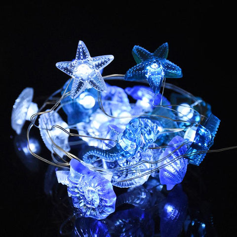 Turtle String Light Mermaid Party Under The Sea-HA00609-Veeddydropshipping