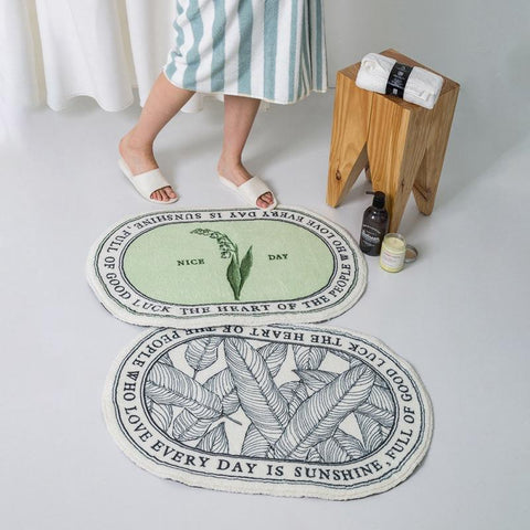 Bath Mats Non Slip Bathroom Mat Plush Area-HA00557-Veeddydropshipping