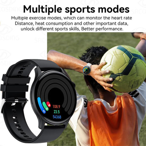 Smart Watch Men Display Custom Dial Bluetooth Calling -JW00774-Veeddydropshipping