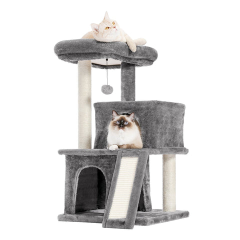 Cat Tree Luxury Cat Towers with Double Condos-HA01427-Veeddydropshipping