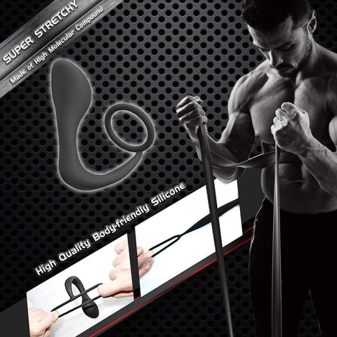 Anus Prostate Massage Organ Anal Plug Silicone Male Prostate Massager Adult -BH01288-Veeddydropshipping