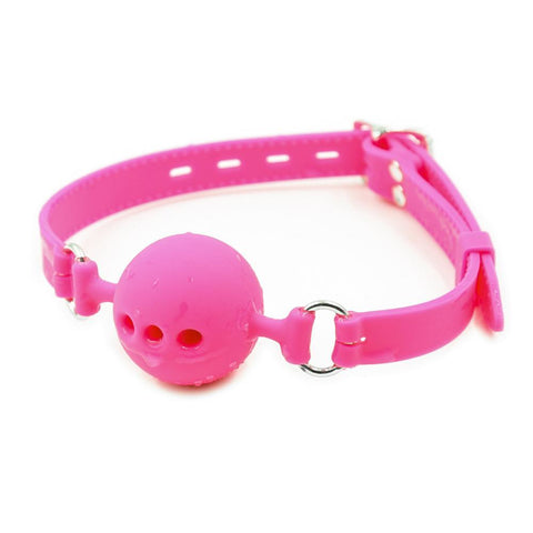 3 Sizes Soft Safety Silicone Open Mouth Gag Ball Bdsm Bondage Slave Ball Gag -BH01280-Veeddydropshipping