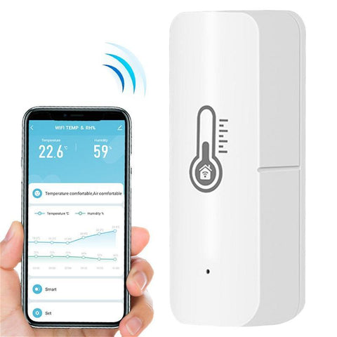 WiFi Thermometer Hygrometer Smart Wireless Temperature And Humidity-TI01014-Veeddydropshipping