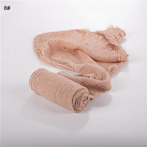 Stretch Baby Photography Props Blanket Wraps Organic Cotton Wrap Soft Infant Newborn-TB00419-Veeddydropshipping