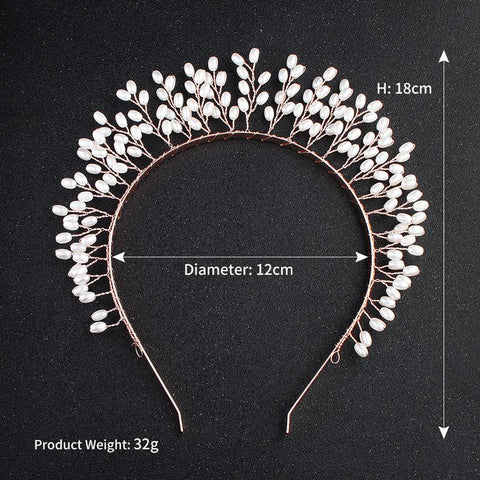 Clips Bridal Wedding Jewelry Hair Accessories for Bride  -JW00464-Veeddydropshipping