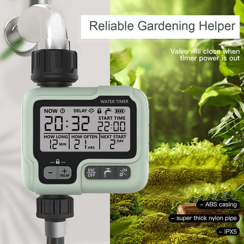 Automatic Water Timer Garden Digital Irrigation Machine-HA01524-Veeddydropshipping