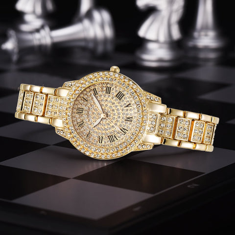 Luxury Diamond Watches Ladies Bracelet Wrist Watches-JW01054-Veeddydropshipping