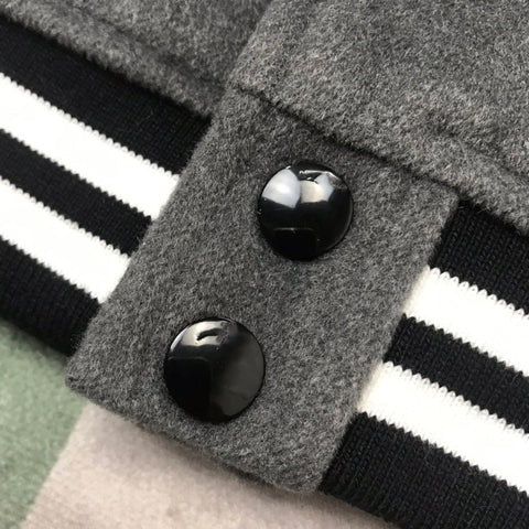 casual sports fashion stand-up collar wool double-sided-MF01067-Veeddydropshipping