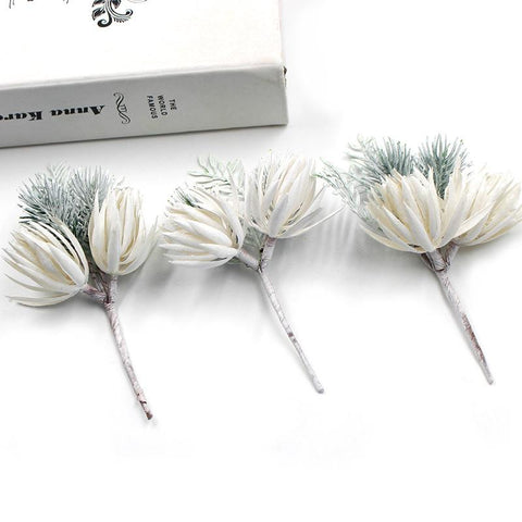 Artificial Flower Pine DIY Scrapbooking Decorative-HA00753-Veeddydropshipping