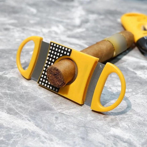 Cigar Cutter Pocket  V-Cut Sharp Stainless Steel-HA01007-Veeddydropshipping