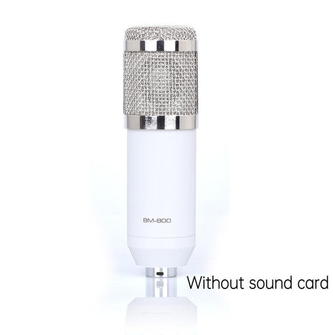 Bm 800 Microphone Sound Card Professional Studio Condenser Wireless Microphone -CE01255-Veeddydropshipping
