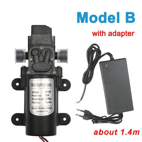 Micro Electric Diaphragm Water Pump Automatic Switch-TI00712-Veeddydropshipping