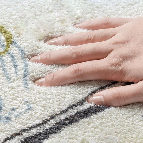 Decorative Fluffy Rug for Living Room Carpets-HA00468-Veeddydropshipping