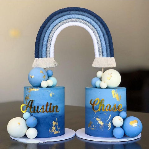 Birthday Cake Topper Handmade Cotton Rope-HA00732-Veeddydropshipping