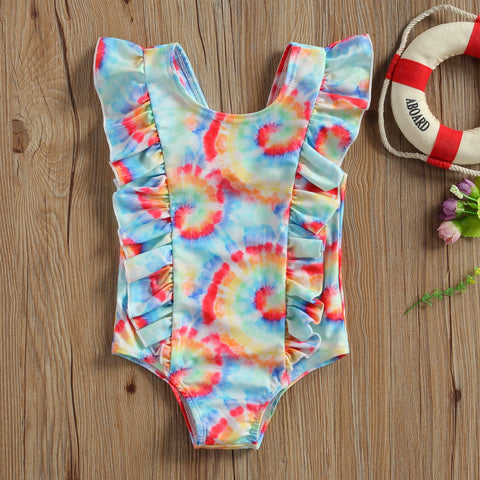 Summer Swimsuit for Little Girls Toddler Baby Girls  Bikini Suit Fruits Print -OS00029-Veeddydropshipping