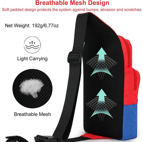 Portable Sling Crossbody Shoulder Lightweight Backpack Travel Carrying Bag -CE01400-Veeddydropshipping