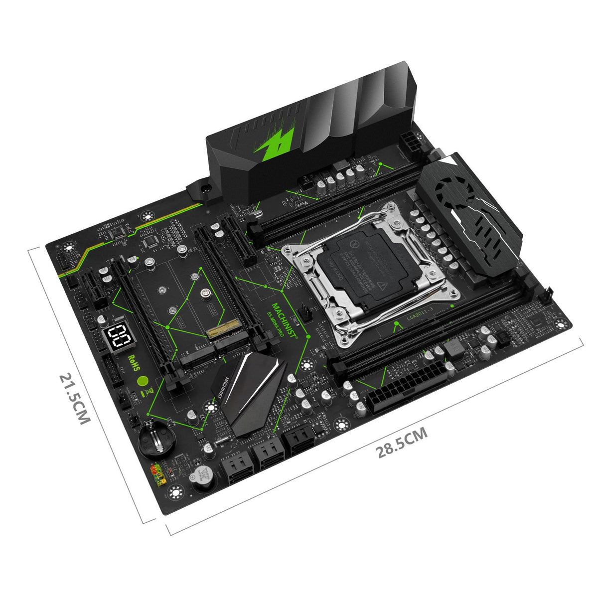 MR9A PRO Motherboard combo Kit With Xeon E5-CO00016-Veeddydropshipping