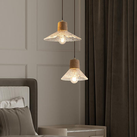 Simple Chandeliers Glass Pendant Light-TI00404-Veeddydropshipping