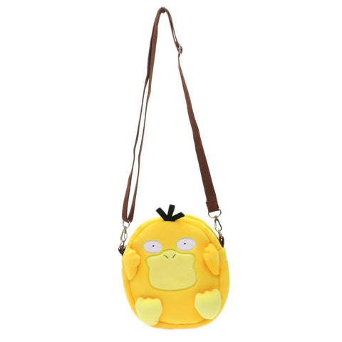 Pokemon Gengar Psyduck messenger bag plush backpack-TB00068-Veeddydropshipping