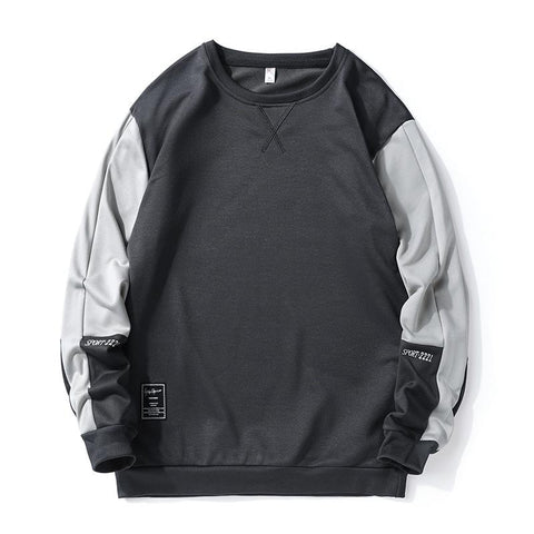 Casual Round Collar Long Sleeve Hoodies-5