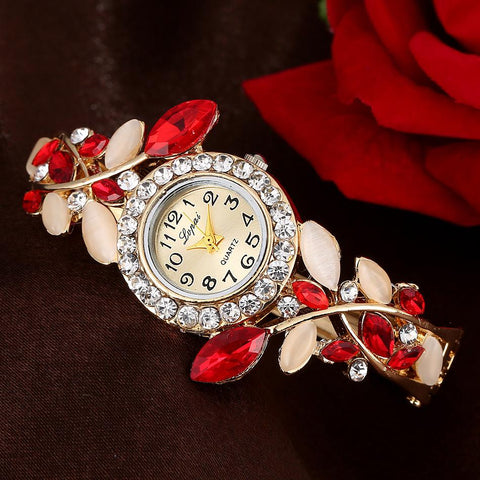 Luxury Diamonds Wrist Watch Steel Bracelet  Clock Gifts -JW01009-Veeddydropshipping
