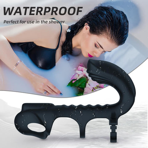 Penis Sleeve Cock Vibrator Massage Delay Ejaculation Ring Male Masturbator -BH01244-Veeddydropshipping