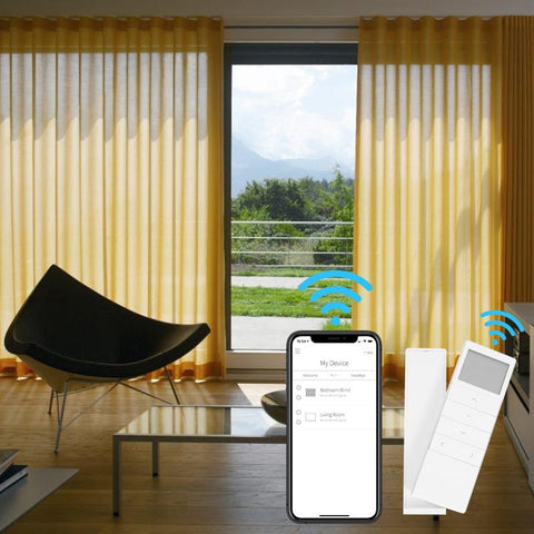 StarDeco Electric Curtain Track Smart Home Rails Support Tuya Google Home-TI01099-Veeddydropshipping