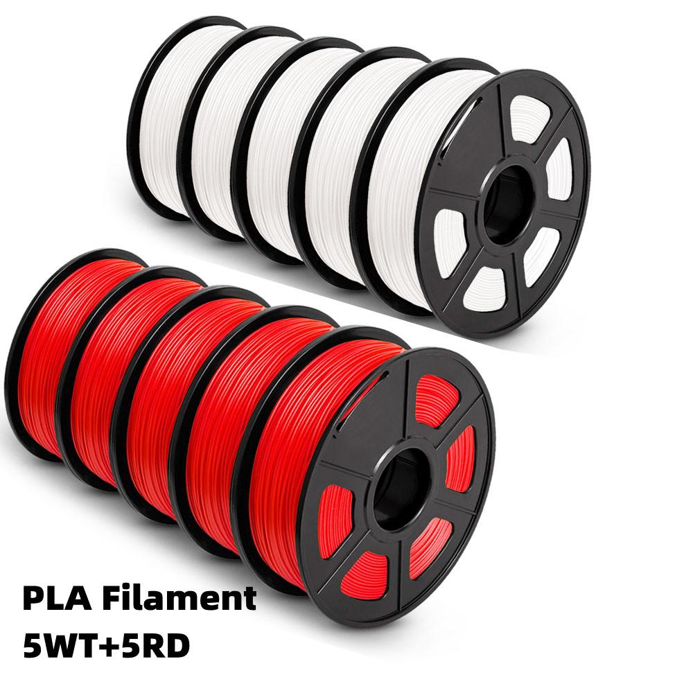 PLA/ SILK/PETG/PLA+/ABS/ Rainbow Filament For 3D Filament Printer 1.75mm 1.1kg-Veeddydropshipping