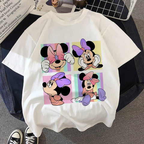Mickey Minnie Mouse Kid Clothes Summer Child T-Shirts Disney T Shirts-TB00938-Veeddydropshipping