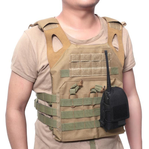 Sports Molle Radio Walkie Talkie Holder Bag Magazine-OS01404-Veeddydropshipping