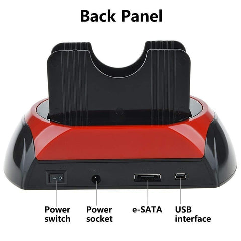 HDD Docking Station With Card Reader-CO00957-Veeddydropshipping