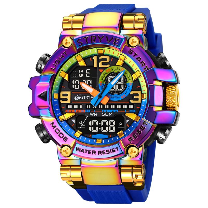 Watch Digital Dual Movement Waterproof Watches-JW00787-Veeddydropshipping