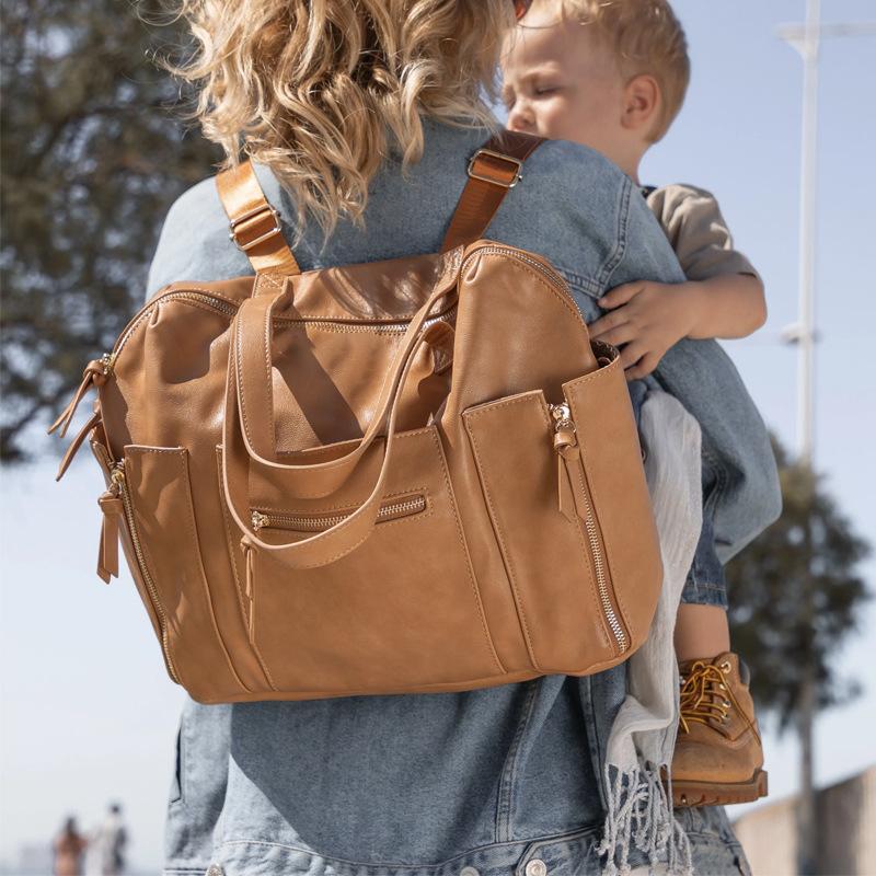 Large Capacity Mommy Bag for Stroller Women Backpack-TB00200-Veeddydropshipping