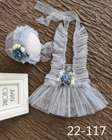 Newborn Photography Props  Baby Girl Lace Romper Bodysuits Outfit-Veeddydropshipping-6