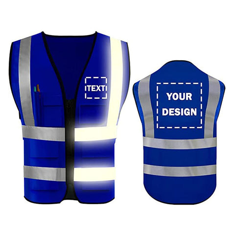 Safety Vest with Reflective Strips -CO00685-Veeddydropshipping