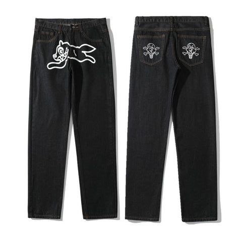 Jeans Mens Retro High Street Oversize Casual Denim-MF00444-Veeddydropshipping